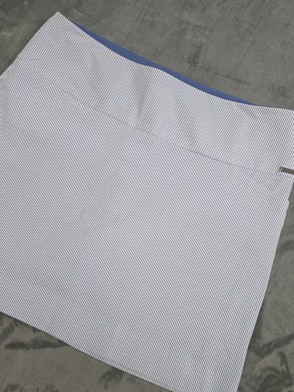Striped Blue and White Women’s Skort - Classic Summer Style